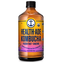 Cargar imagen en el visor de la galería, Health-Ade Té Kombucha De Mandarina y Maracuyá 473mL 2 Pack