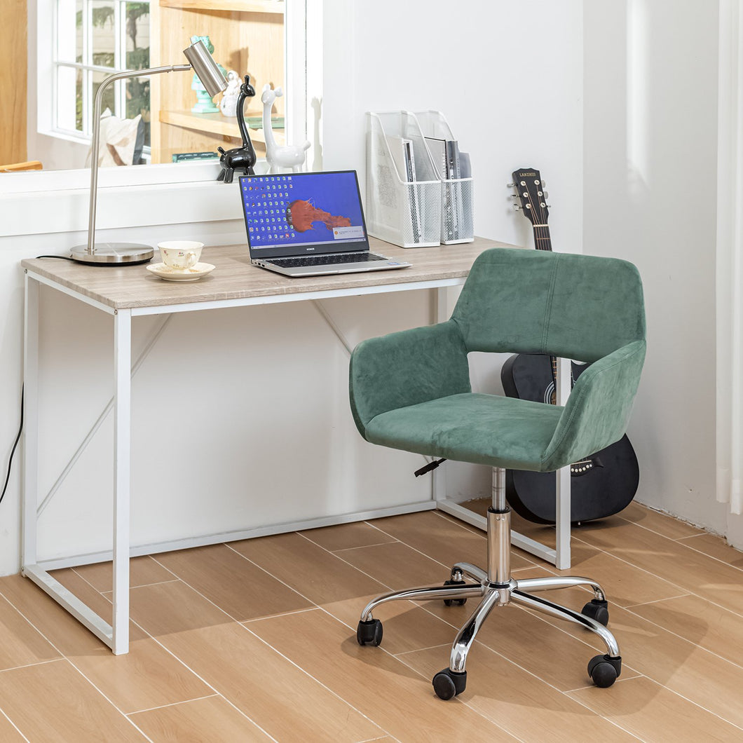 Silla De Oficina Para El Hogar Escritorio Giratoria Beige