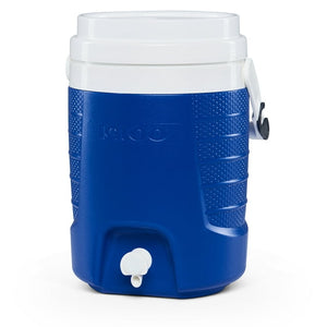 Termo Deportiva Camping Igloo 2 Gal Azul Asa y Ganchos