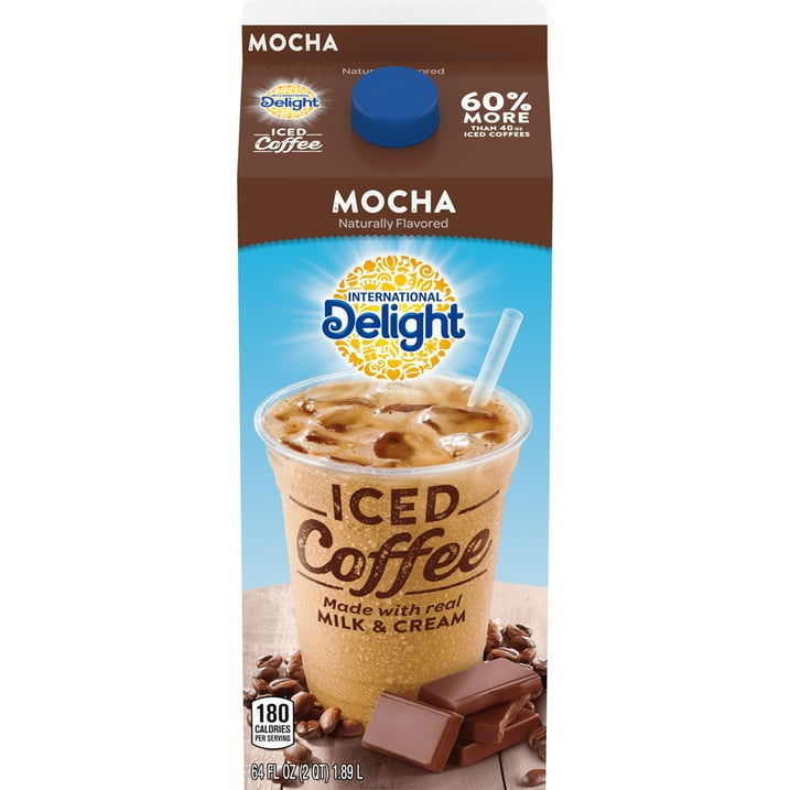 Delight Café Helado Moca Listo Para Beber 1.89L 2 Pack