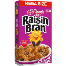 Cargar imagen en el visor de la galería, 2 Cereales Kellogg&#39;s Raisin Bran Salvado De Pasas Mega Size