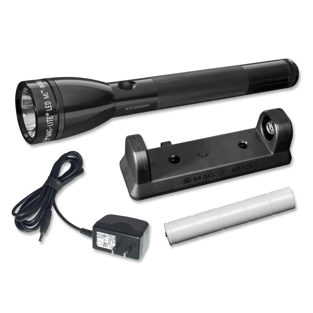 Linterna LED Maglite Ml125 Con Sistema Recargable Color Negr
