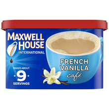 Cargar imagen en el visor de la galería, Maxwell House Café Instantáneo Sabor Vainilla Francesa 2Pzs