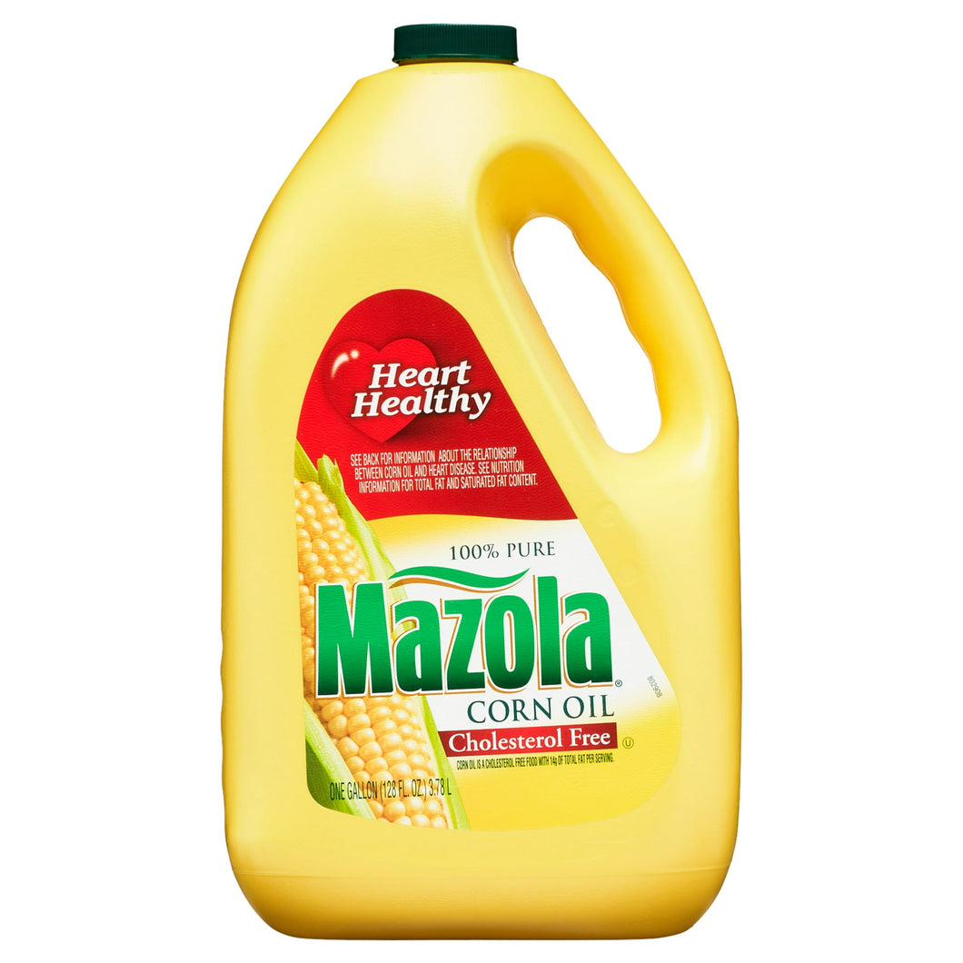Aceite De Maíz Mazola 100% Puro Sin Colesterol 3.78 Litros