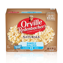 Cargar imagen en el visor de la galería, 12 Orville Redenbachers Palomitas De Maíz Natural Microondas