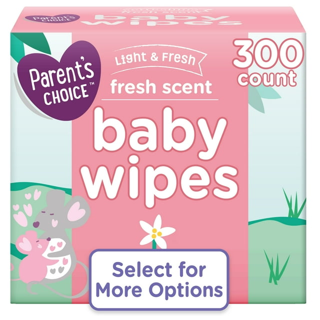 Toallitas Para Bebés Con Aroma Fresco 300 Unidades