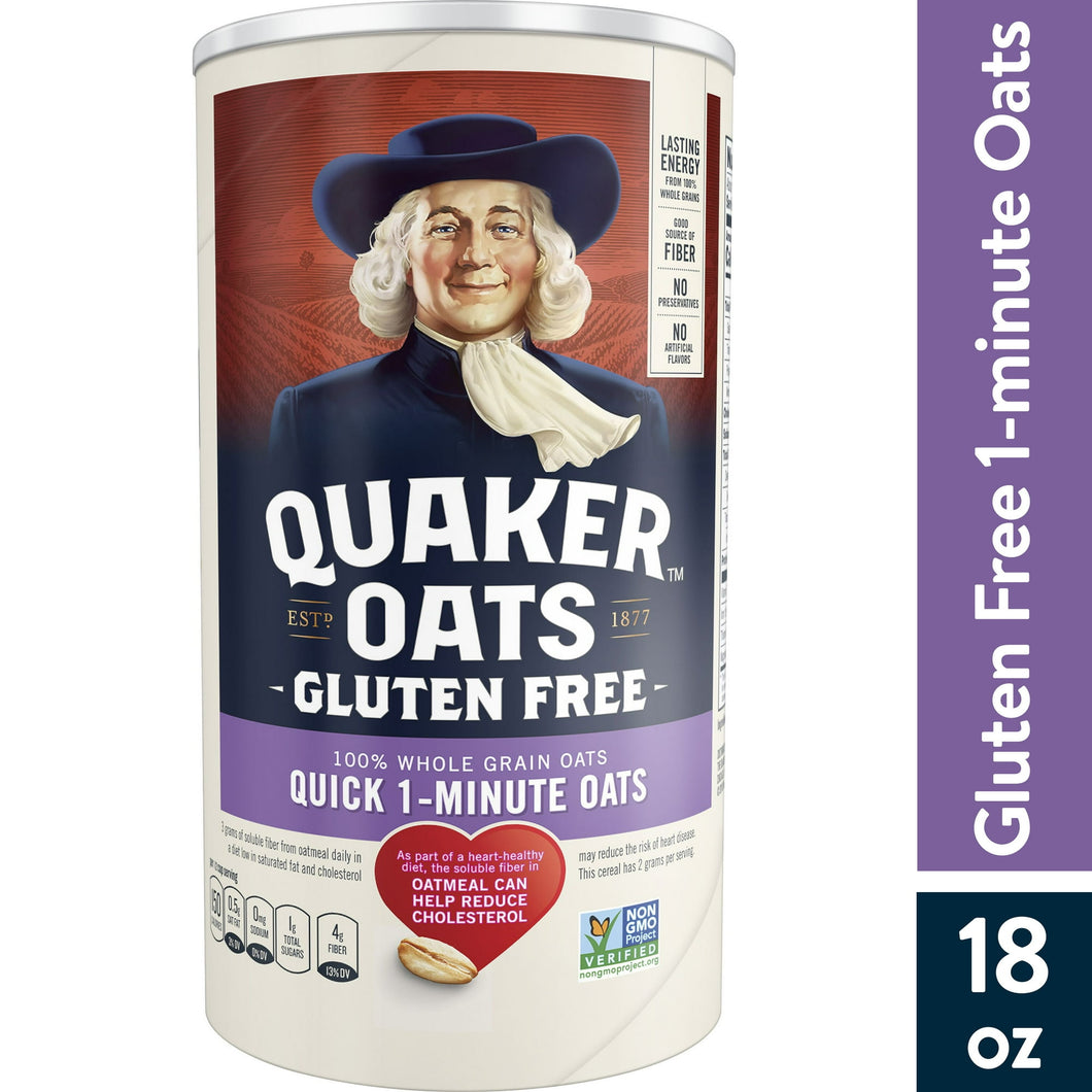 Quaker Avena Sin Gluten En 1 Min 511g 2 Pack