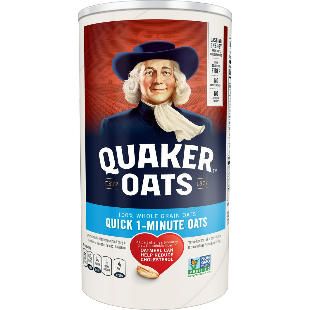 Quaker Avena Integral Cocción Rápida 1 Min 510g 2 Pack
