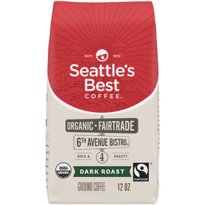 Seattle's Best Café Molido Arábigos Tostado Oscuro 12Oz 2Pzs