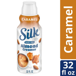 Silk Crema De Almendras y Caramelo Para Café Sin Gluten 2Pzs