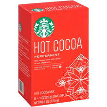 Cargar imagen en el visor de la galería, Starbucks Mezcla De Chocolate En Polvo Con Menta 8 Sobres