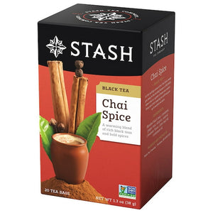 Té Negro con Especias Chai 20 Bolsitas 4 Pack