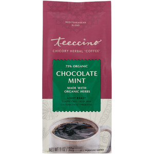 Café Molido Teeccino Chocolate y Menta Tostado Ligero 312g