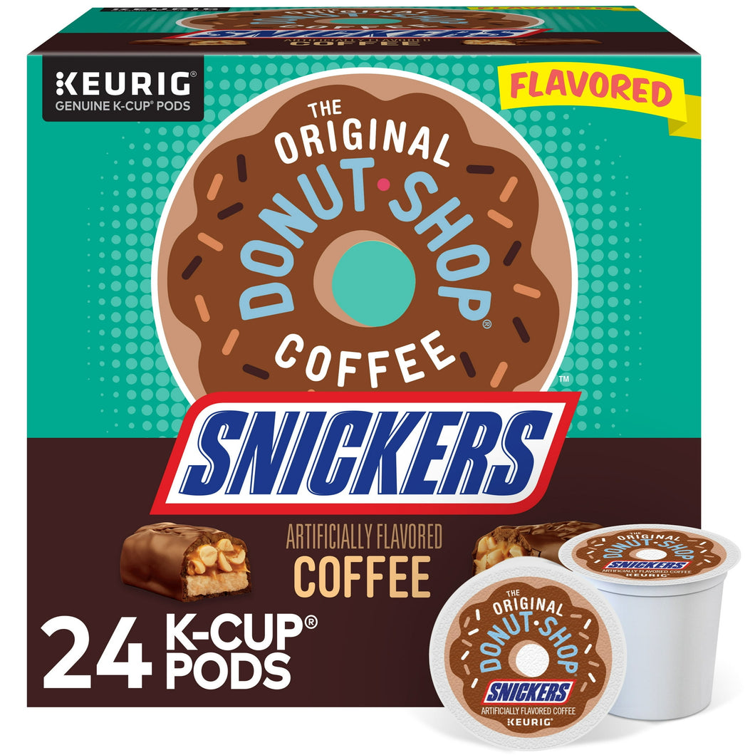 The Original Donut Shop Cápsulas De Café K-Cup Snickers 24Pz