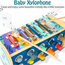 Cargar imagen en el visor de la galería, Juguete Madera De Desarrollo Temprano Para Bebés 3 En 1