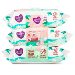 Toallitas Para Bebés Con Aroma Fresco 300 Unidades