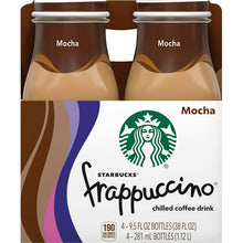 Cargar imagen en el visor de la galería, Bebida Café Frio Starbucks Frappuccino Mocha 4 Pack