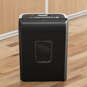 Trituradora De Papel Corte Transversal 8 Hojas Hogar Oficina