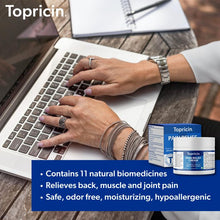 Cargar imagen en el visor de la galería, Topricin Crema Tratatmiento Malestares manos y pies,4oz