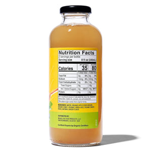 Bragg 4 Vinagres De Manzana Orgánico Jengibre, Limón y Miel