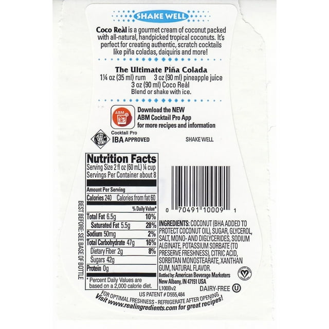 Coco Real Crema De Coco 623 mL Pack De 3