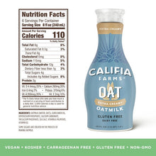 Cargar imagen en el visor de la galería, Leche De Avena Extra Cremosa Califia Farms 1.4L 2 Pack