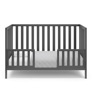 Cuna Catre Convertible 4 En 1 Para Bebé Storkcraft Gris
