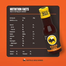 Cargar imagen en el visor de la galería, Salsa Buffalo Wild Wings Zing Asiática 355mL 3 Pack