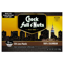 Cargar imagen en el visor de la galería, Chock Full o&#39;Nuts Cápsulas De Café Tostado Medio 12 Unidades