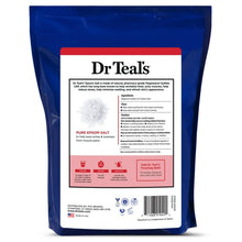 Cargar imagen en el visor de la galería, Dr Teal&#39;s  Sal De Epsom Pura Sin Fragancia 2.72 Kg