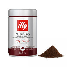 Cargar imagen en el visor de la galería, Café Molido illy Espresso Intenso Bold Roast Arábico 250g