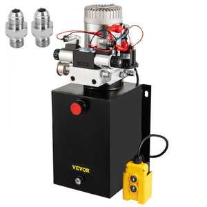Bomba Unidad Hidráulica De Potencia Doble Acción 12V 11L