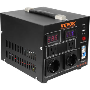 Conversor De Corriente De 110V A 220V 2000W Puerto USB 5V