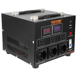 Conversor De Corriente De 110V A 220V 5000W Puerto USB 5V