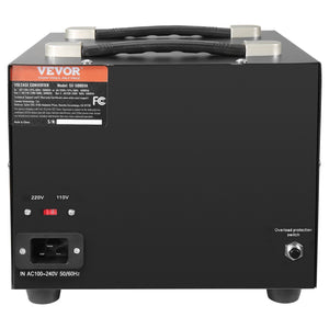 Conversor De Corriente De 110V A 220V 5000W Puerto USB 5V