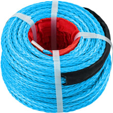 Cargar imagen en el visor de la galería, Cuerda De Cabrestante Sintética 3/8&quot; x 30m Gancho G70 Azul