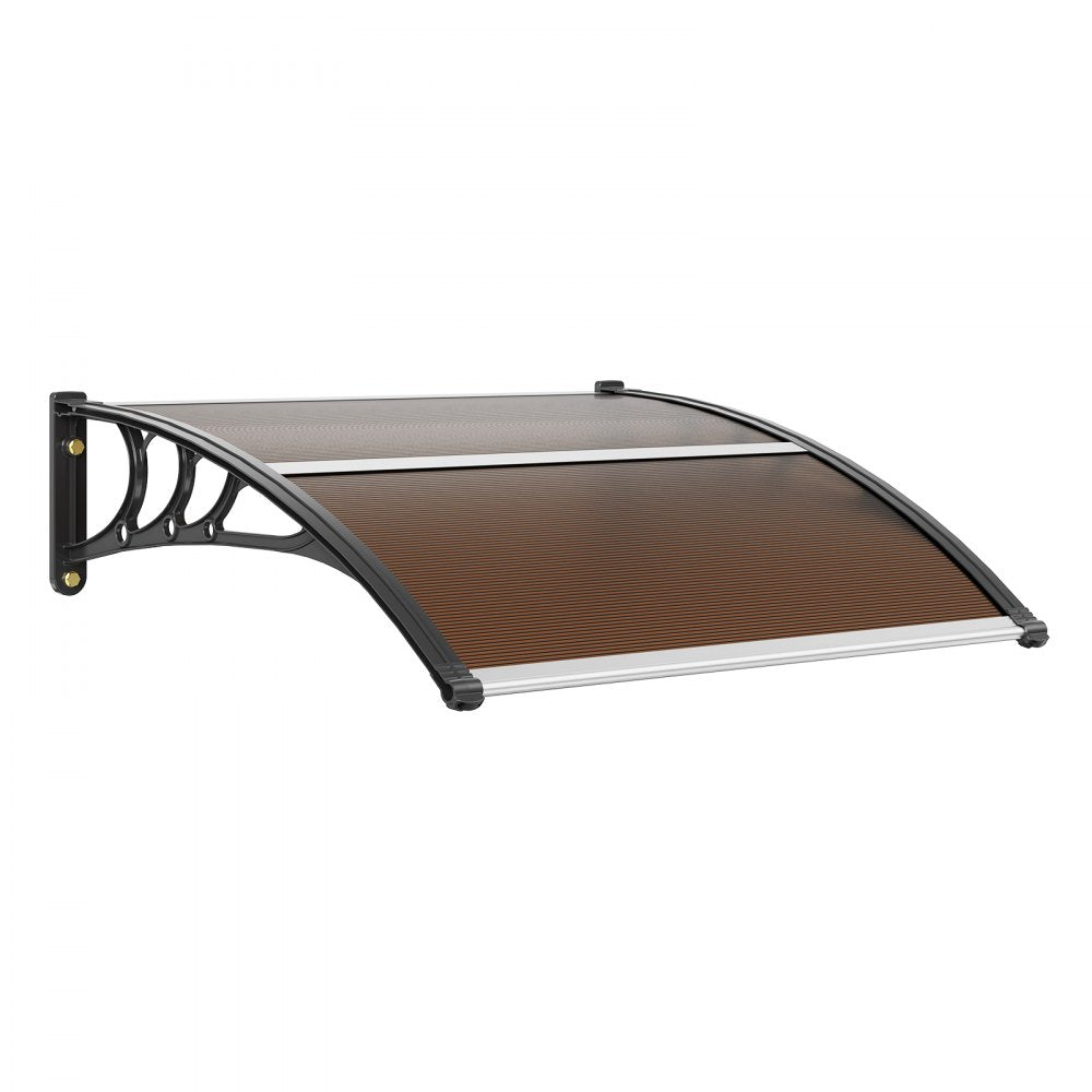 Toldo Para Puerta Ventana 101x101 Cm Policarbonato UPF 50+
