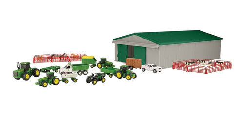 Juguetes Granja Juego John Deere Set De Caballos Niños 70pcs