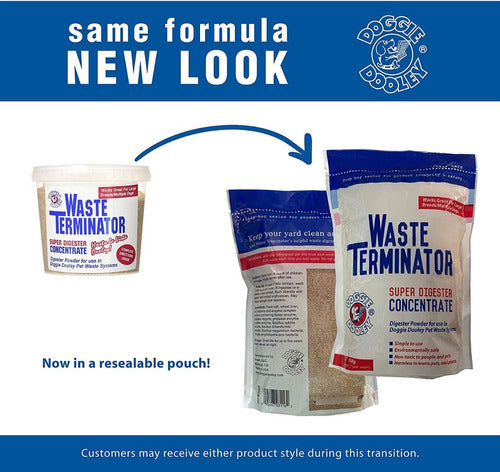 Doggie Dooley Waste Terminator Digester Powder, 1 Year Supply