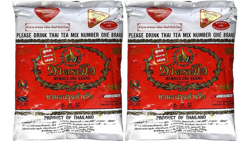 The Original Thai Iced Tea Mix 400 Gr 2 Pack