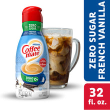 Cargar imagen en el visor de la galería, Coffee Mate Sugar Free French Vanilla 946ml 2 Pack