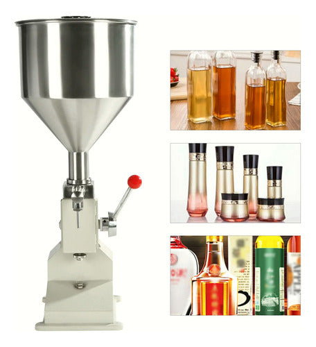 Máquina Llenadora Manual Líquidos Viscosos De 5 A 50ml