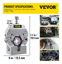 Cargar imagen en el visor de la galería, Kit Prensado Crimpadora  Mangueras A/c 4 Dados
