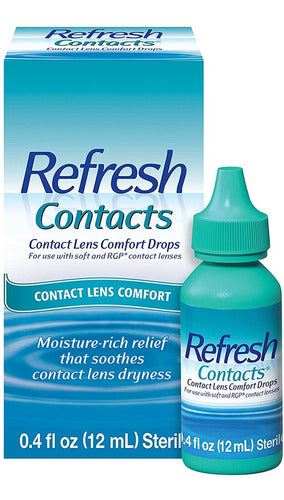 Refresh Gotas Hidratantes Para Lentes De Contacto 12ml