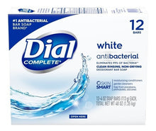 Cargar imagen en el visor de la galería, Jabón Antibacterial Dial Blanco 113 Gr 12 Pack