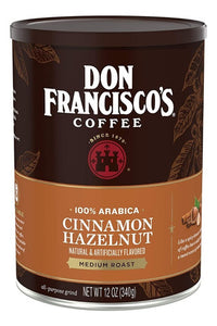 Café Don Francisco's Canela Hazelnut Avellana 3 Pack