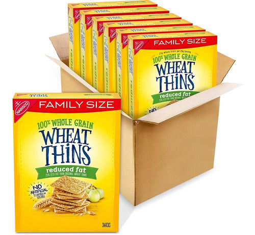 Wheat Thins Galleta Integral Reducido En Grasa 354gr 6 Pack