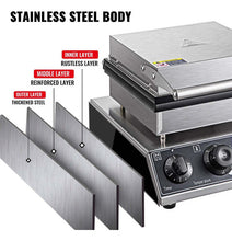 Cargar imagen en el visor de la galería, Máquina Eléctrica Industrial Comercial  Mini Hotcakes 25pz