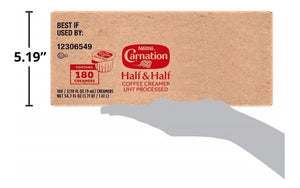 Nestle Carnation Crema Café Half And Half 9 Ml 180 Pack