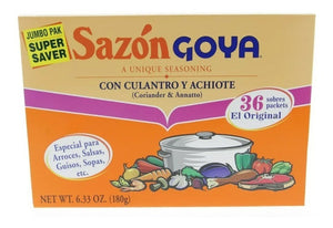 Sazonador Goya Culantro Y Achiote 36 Sobres 2 Pack